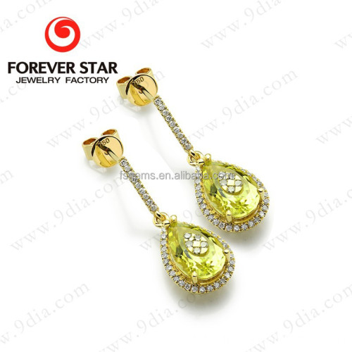 Best Selling 14K Light Weight Gold Earring Models